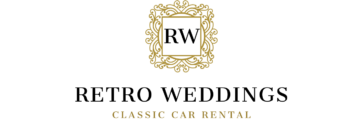 retro wedding logo