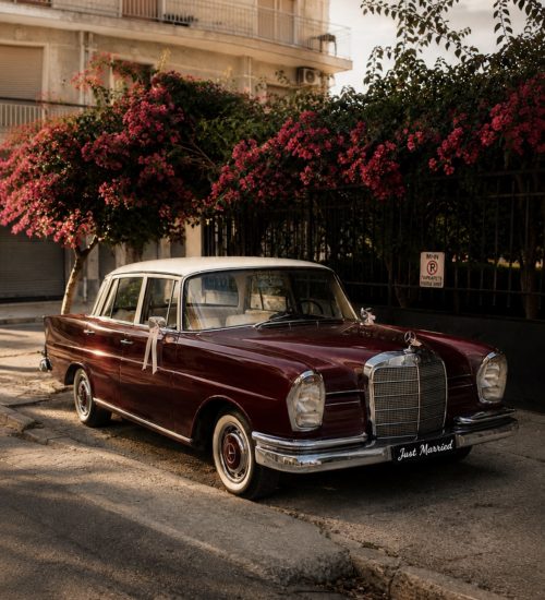 Retro Weddings Classic car Vintage Car Aesthetic car rental for Wedding and commercial